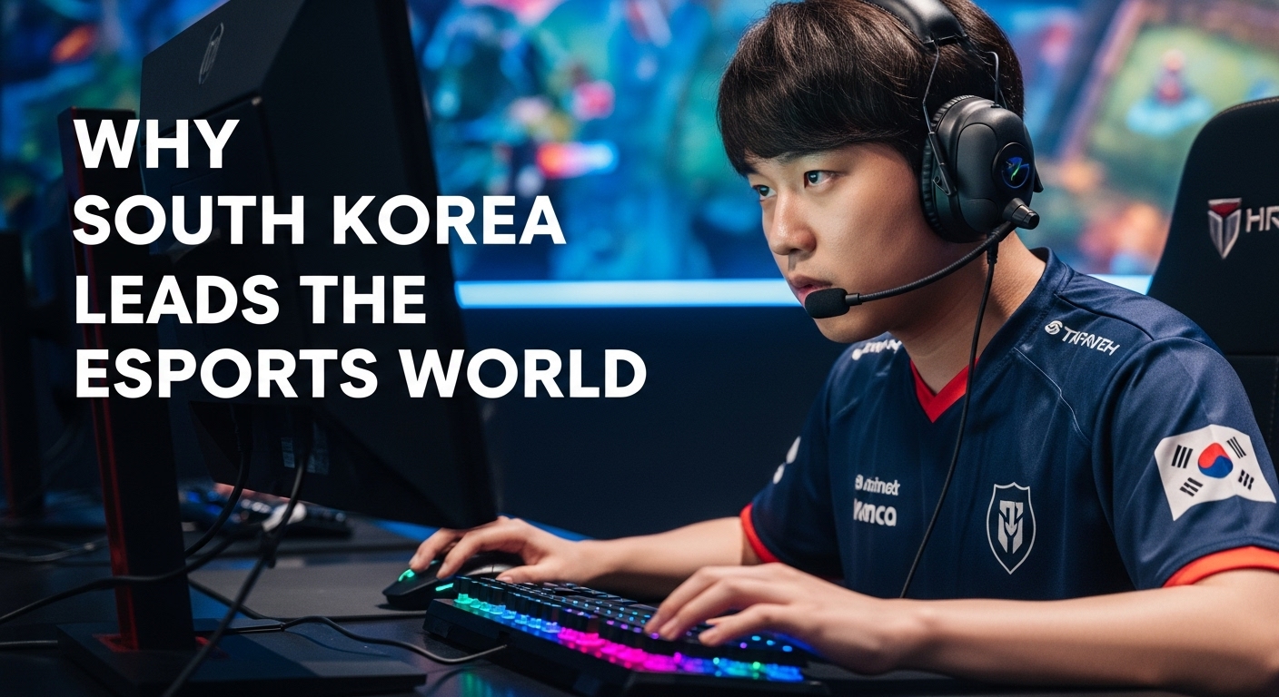 Why South Korea Leads the Esports World